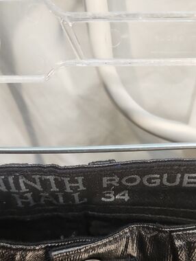 Rogue Ninth Hall Black Faux Leather Pants